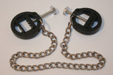 Spiked Plastic Nipple Clamps with Chain