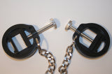 Spiked Plastic Nipple Clamps with Chain