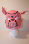 Neoprene Piggy Hood w/ Removable Muzzle - Pink