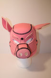 Neoprene Piggy Hood w/ Removable Muzzle - Pink