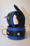 Blue & Black Bondage Cuffs