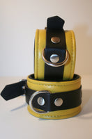 Yellow & Black Bondage Cuffs