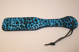 Vinyl Print Paddle "Blue Leopard"