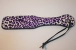 Vinyl Print Paddle "Purple Leopard"