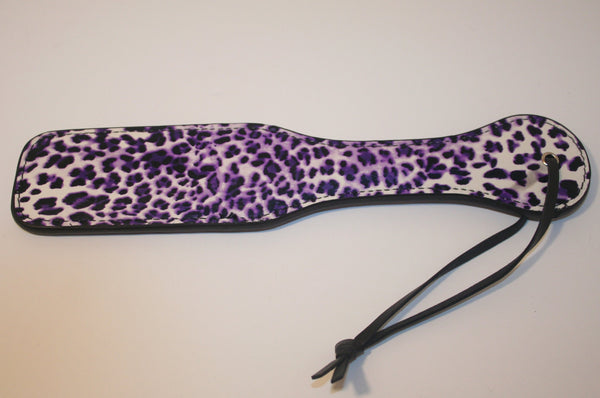 Vinyl Print Paddle "Purple Leopard"