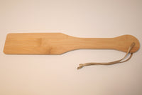 Bamboo Wood Paddle "Three Hearts"