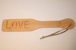 Bamboo Wood Paddle "LOVE"