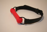 Silicone Comfort Pony Bit Gag - Red