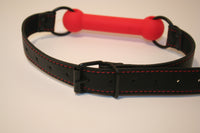 Silicone Comfort Pony Bit Gag - Red