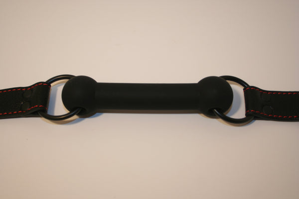 Silicone Comfort Pony Bit Gag - Black