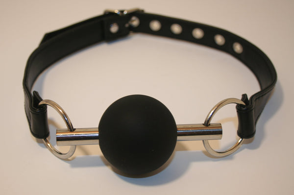 A Little Bit of Pony Silicone Ball Gag - Black