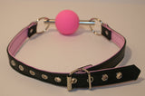 A Little Bit of Pony Silicone Ball Gag - Pink