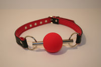 A Little Bit of Pony Silicone Ball Gag - Red