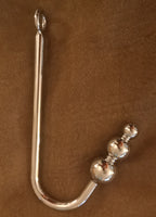 Metal Vaginal/Anal Hook - Tripple Ball