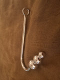 Metal Vaginal/Anal Hook - Tripple Ball