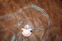 Adult Pacifier Gag ABDL /  DDLG - Pink