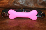 Who's A Good Puppy? Silicone Bone / Bit Gag - Pink