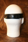 Velcro Closure Padded Blindfold - Black w/ Black, Pink, Red or White Trim